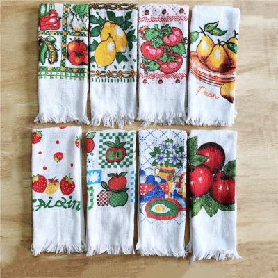 Chine Wholesale Child Safe Home Textile Printed Kitchen Towel Dish Towel and Tea Towel à vendre