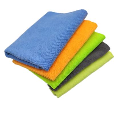 Κίνα Multi Color Assorted Reusable Lint Free Towels 50 Pack Child Safe Microfiber Cleaning Cloths For Kitchen προς πώληση