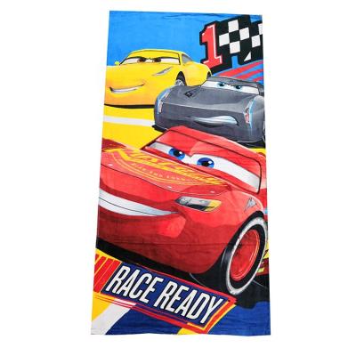 China 100% Reactive Printed Beach Towel 75x150cm Promotional Velor Beach Towels Custom Made Cotton Child Safe Te koop