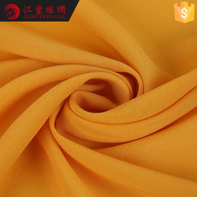 China Plain B22 Stretch Georgette Own Design Curtain Silk Fabric For Lining for sale