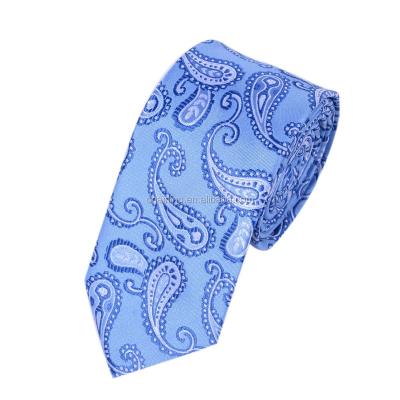 China China YIWU Manufacturer Customized Youth High Quality Light Blue Tie for sale