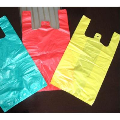 China Plastic bottom sealing poly shopping bag making machine for sale