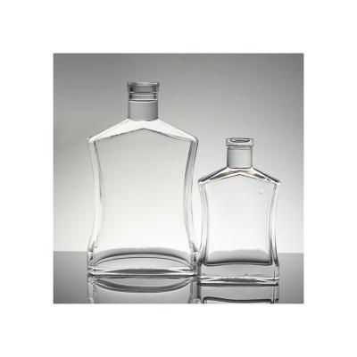 China Egyptian Beverage OEM Logo Double Glass Bottle Glass Bottle Glass Potion Bottle for sale