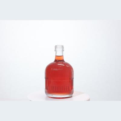 China Beverage wholesale hot sale bulk whiskey bottle 750ml glass bottle for whiskey for sale