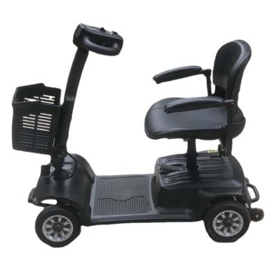 China Unisex Older Scooter Four-wheel Electric Handicapped Household Small Battery Assisted Folding E Scooter for sale