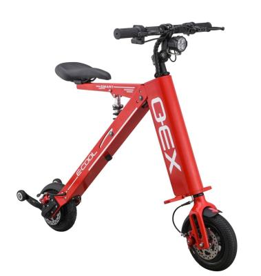 China Mini Folding Electric Scooter Adult Two Wheel Aluminum Alloy Portable Lithium Battery Foldable Electric Bike for sale