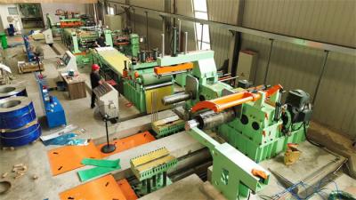 China Precision Steel Coil Slitter Slitting Line Machine voor het snijden van roestvrij staal 2 x 850 Te koop