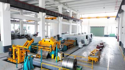 China Uncoiling Leveling Laser Cutting Blanking Line for High tensile steel, stainless steel, Aluminum sheets for sale