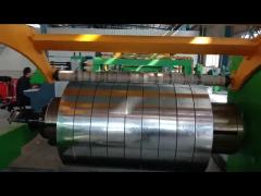 Tooling fast change Double heads Steel Coil Slitting Line Machine 0.3-3 X 1600