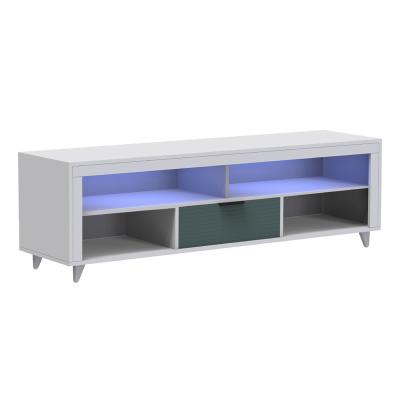 China LED TV RACK CABINET 58 Inch Modern Large LED Living Room Furniture Sets Design Floor Bench TV Stand Optional Cabinet for sale