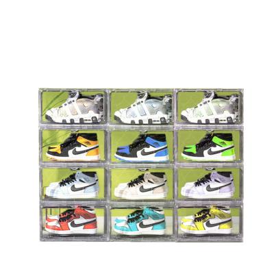 China Factory Wholesale Hot Selling Viable Clear Plastic Figures Storage Bins Shoes Box Sneakers Boxes for sale