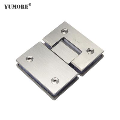 China Small Metal Polished Solid Glass Door Hinge Heavy Duty Long Life Stainless Steel Shower 1 2 3 4 5 6 Inches for sale