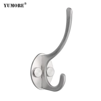 China New Design Sustainable Wood Screw Antique Towel Hooks Heavy Duty Adjustable Window Shower Metal Curtain Hook for sale