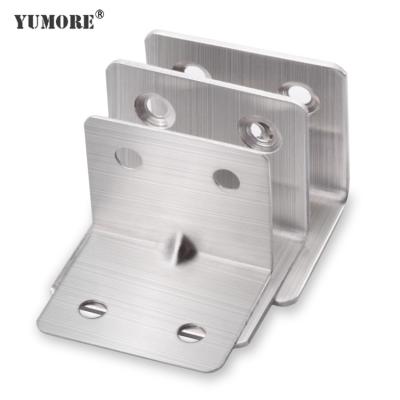 China small wood 4 holes square brace metal stainless steel right angle corner brackets three sizes for sale