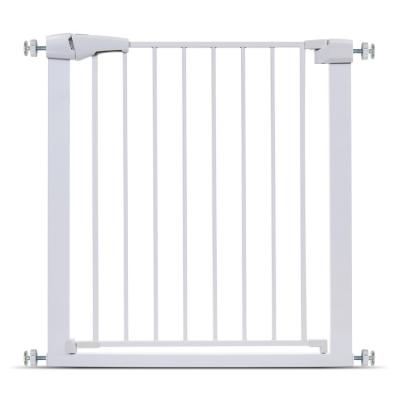 China Hot Selling European Safety Baby Gate Iron One-handed Easy Openable System for sale