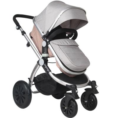 China High Landscape Cotton Baby Stroller 3 in 1 OEM European Foldable Baby Pram 3 in 1 for sale