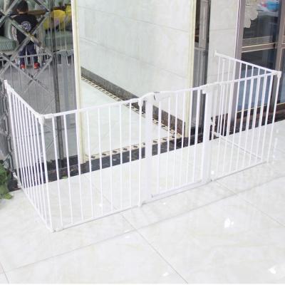 China Modern Hot Sale Indoor& Protective Fence Outdoor Foldable For Fireplace Baby Safety Fence With EN12227 for sale