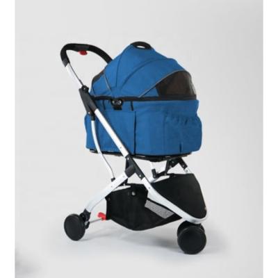 China Small Animals Pet Walker Travel Folding Carrier Best Selling Luxury 3 Wheel Wholesale Dog Pet Stroller for sale