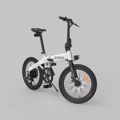 China Halfpipe 250w Himo Z20 fold ebike lithium battery 36V10AH 25km/h hidden motor urban electric bicycle student commuter bicycle for sale