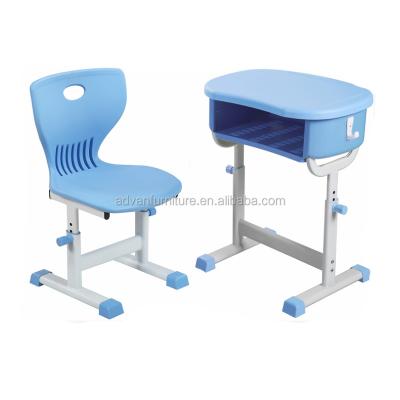 China Morden Guangdong Province School Supplies Height Adjustable Single Office Chair Kids And Chair Study Table Set On Sale for sale