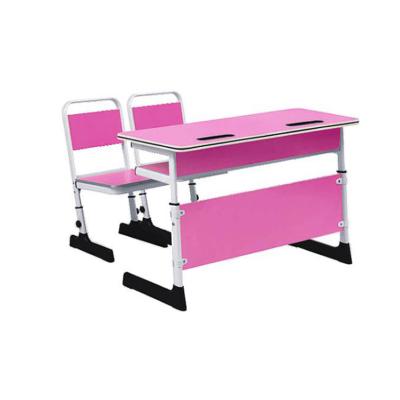 China Factory Price ISO Quality Double Person School Furniture Traditional Hot Sale School Furniture Student for sale