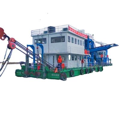 China Construction worksÂ   2021 Portable Dredger Cutter Suction Dredger For Large Dredging Depth for sale