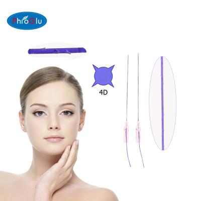 China Hot tooth 8d l wire hilo face products 19g 100mm pdo tensores for face lifting for sale