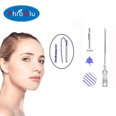 China Stainless Steel China Manufacturer 6d Hilos Pdo Tooth 4d Wire For Cheek Lifting for sale