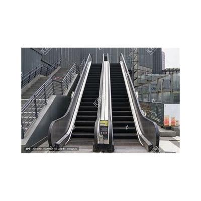 China Mirror Stainless Steel Escalator Plastic Sprayed VVVF Control System Aluminum Alloy Step for sale