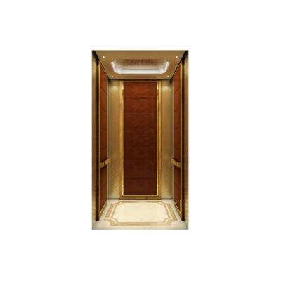 China Spray Steel Plate Indoor Residential Elevator Glass Mirror Etched SS Full Collection for sale