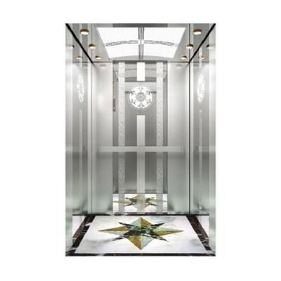 China Mirror Etched Commercial Lift Elevator Spray Steel Plate Full Collection Control Te koop