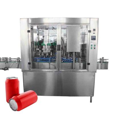 China Beverage Factory Manufacturing Full Automatic Aluminum Small Scale Beer Can Filling Machine Equipment for sale