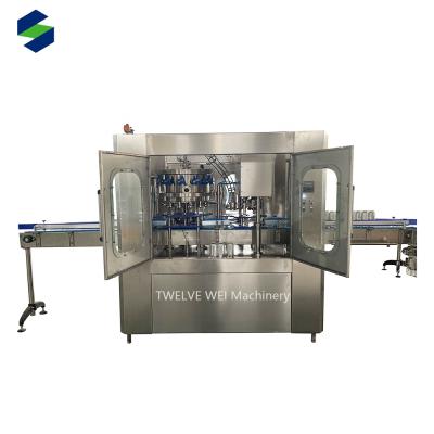 China Beverage Brewing Beer Low Oxygen Automatic Aluminum Can Sealing Machine / Beer Canning Equipment Filling Line for sale