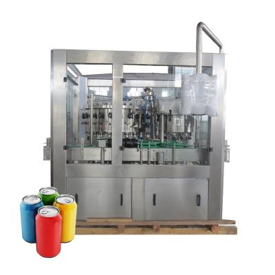 China High Speed ​​Two Food In One Full Automatic Fillilng Metal Tin Can Food Oil Packing Machine for sale