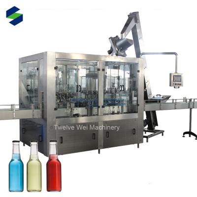 China Juice Energy Drink Coffee Alcohol Soft Drink Wine For Glass Bottle Beverage Filling Machine for sale