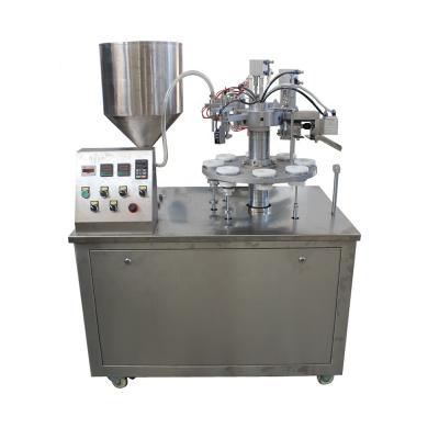 China Good Quality Semi Automatic Plastic Food Tube Small Chocolate Type Food Filling Sealing Machine for sale