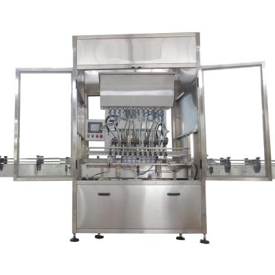 China Linear Type Automatic Plastic Bottle Nature Gasoline Filling Food End Makers Machine for sale