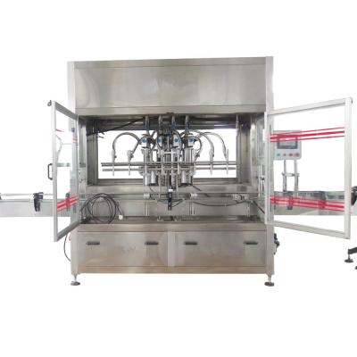 China Food CE Approved Good Quality Linear Type Automatic Glass Bottle Oil Filling Machines Suppliers for sale