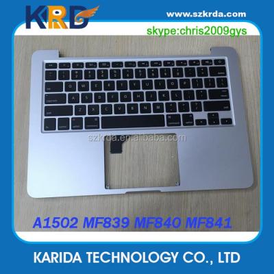 China Standard keyboard with topcase palmerst for MacBook Pro Retina A1502 Laptop Keyboard MF839 MF840 MF841 for sale