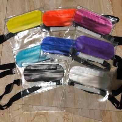 China Storage Bum Belt Bag, Cool Fashion Transparent Waist Bag, Custom PVC Fanny Pack Clear Bum Bag Large Printing Water Proof for sale