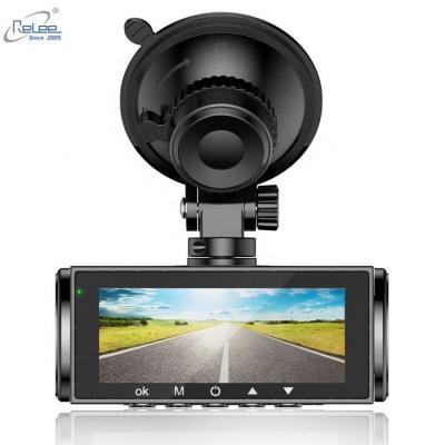 China IR Night Vision On Cabin Cam FHD Car Dashcam Camera 1080P 3 Lenses Rush Camera For Car for sale