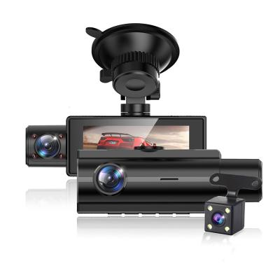 China NIGHT VISION 3.16 Inch IPS Camera Car Dash Cam For 360 Degree Cars Front Black Boxes Tachograph Surveillance Rear Reverse VCR for sale