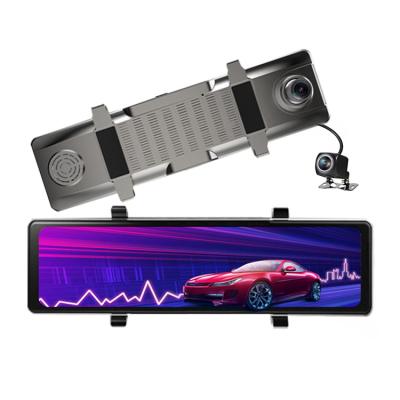 China NIGHT VISION 4K Front Dash Cam Rear View Mirror Camera 2160P Mirror Car Camera 12