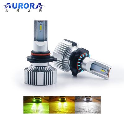 China Car LED Head Light Auto Lighting System Car Bulb H3 H1 H7 H11Super Brightness H4 Led Headlight Aviation Aluminum Car Led Light for sale