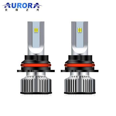 China 12V 58W 15000 Lumen 9007 LED Headlight Bulbs With Fan 9007 Car LED Headlight Version 9004 Smaller Than Halogen for sale