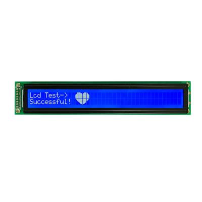 China TCC 40x2 monochrome16 pin parallel Stn display screen lcd blue negative character display 6