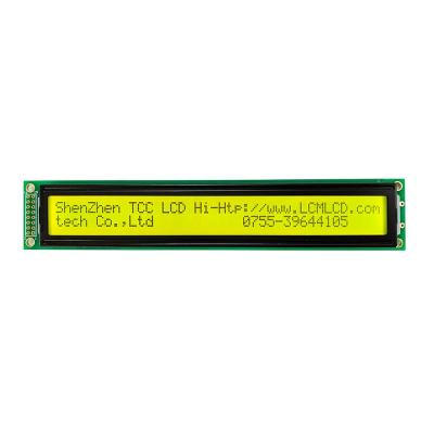 China TCC 40x2 4002 STN Character LCD Module Display Screen Yellow Green With LED Backlight 6