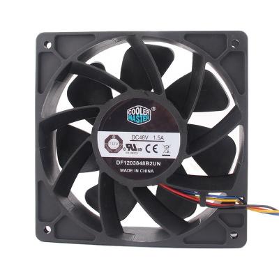 China NEW 12V 24V DC48V 1.50A AC 120X120X38MM 12cm from original Avalon Violent hotels EC 12038 chassis fan DF1203848B2UN for sale