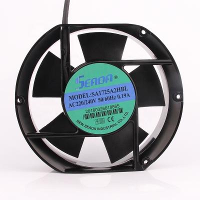 China NEW SEADA AC220V 36W dc 17251 17cm 172X150X51MM hotel EC 17251 brushless industrial metal cabinet SA1725A2 HBL centrifugal fan for sale