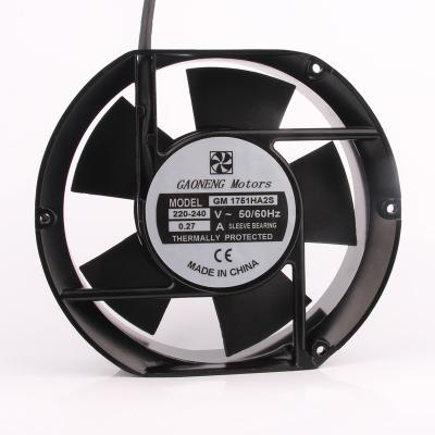 China Original GAONENG Hotels Motors AC220V 0.27A DC EC 172X150X51MM 17CM 17CM 17CM 17251 Industrial Cabinet Heat Dissipation GM1751HA2S Fan for sale